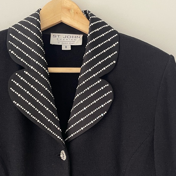 St. Jhon Evening black jacket blazer - Picture 5 of 11